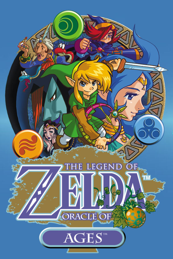 The Legend of Zelda Oracle of Ages GG Video Game Collection Tracker