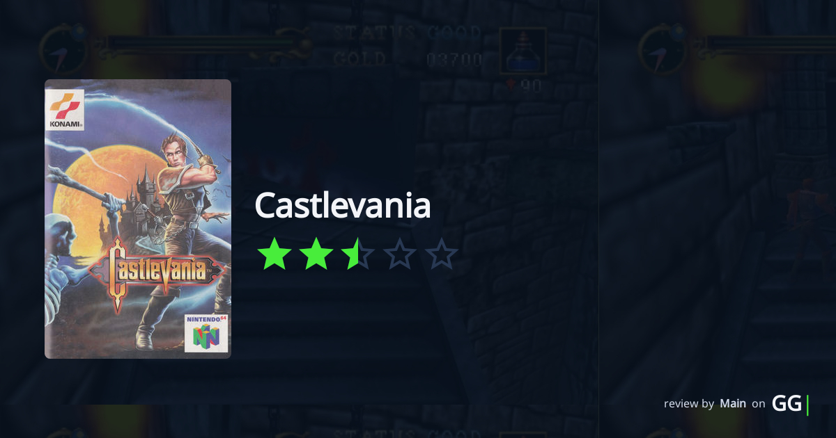 2.5/5 ★ – Main's review of Castlevania.